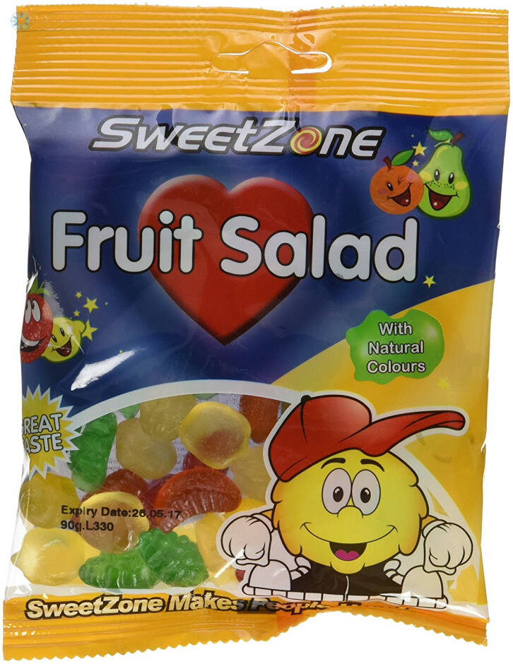 Halal Foods › Halal Sweets › 90g Fruit Salad Bag
